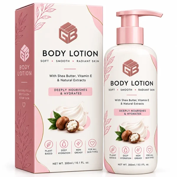 custom lotion packaging