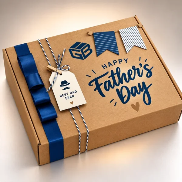 Custom Printed Father day packaging