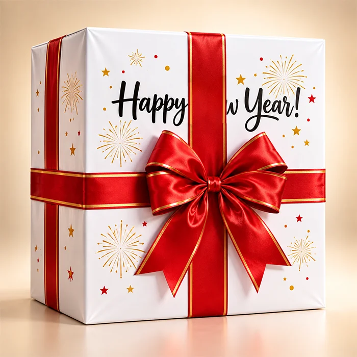 New Year gift boxes