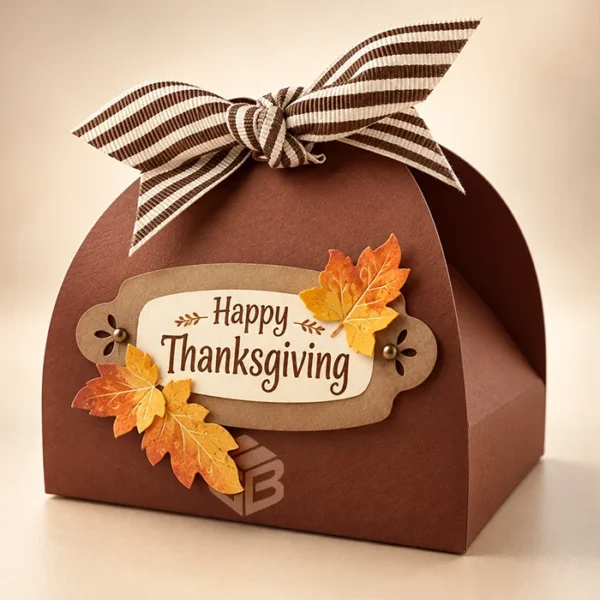 Printed Thanks giving boxes