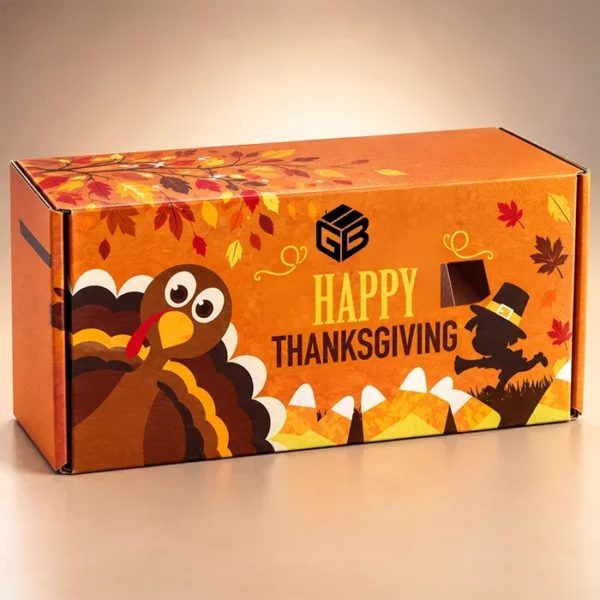 Thanks giving boxes with logo
